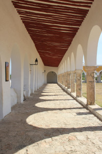 Kloster Izamal in Mexiko, Wehrgang