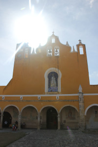 Fassade Kloster Izamal, Mexiko