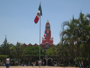 Marktplatz in Merida, Mexiko