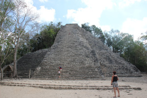 Pyramide in Coba - Mexiko