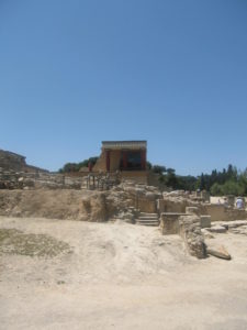 Tempel und Palast, Ausgrabungen Knossos