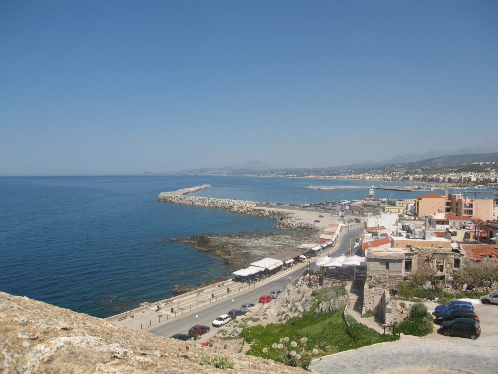 Blick auf Rethymnon, Kreta