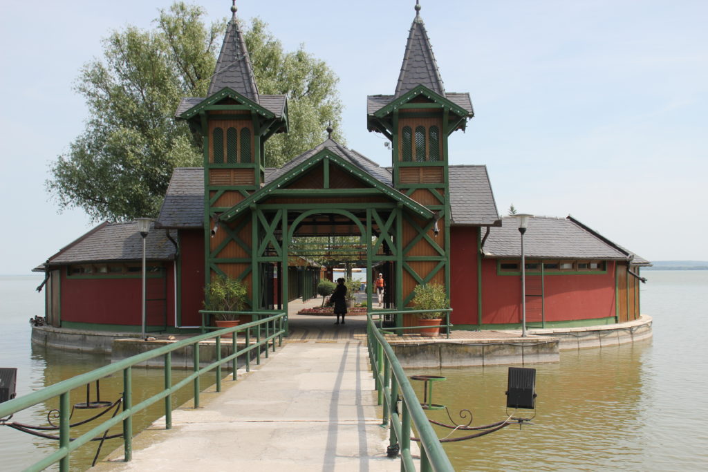 Badeanstalt am Balaton / Plattensee in Keszthely